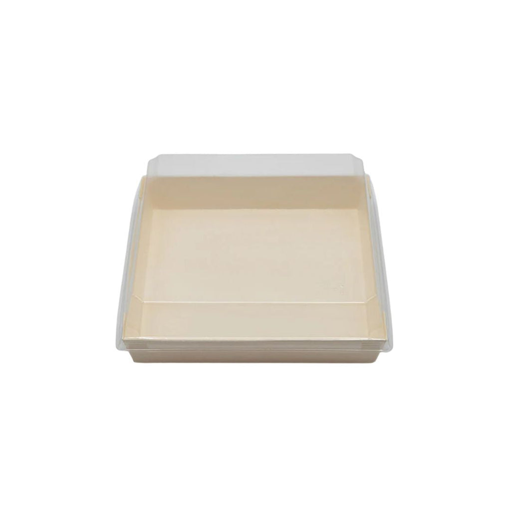 Food Tray with lid on a white background