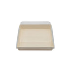 Food Tray with lid on a white background
