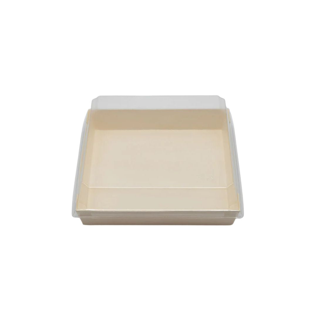Food Tray with lid on a white background