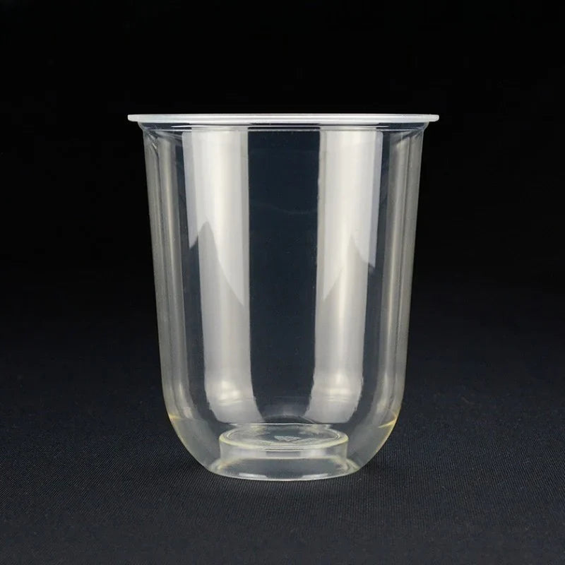 16 oz Round Bottom Cup | Clear PLA | Compostable