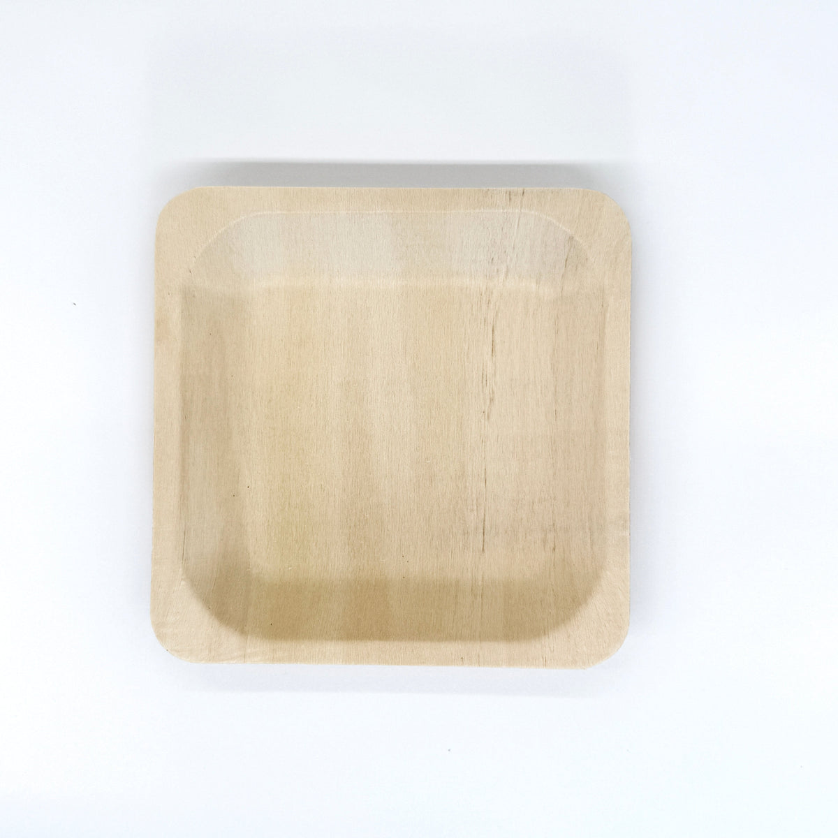 5.5" x 5.5" Square Wooden Plate | Compostable