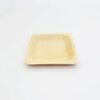 6" x 6" Square Wooden Plate | Compostable