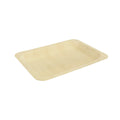 7.87" x 5.7" Rectangular Wooden Plate | Compostable