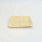 7.7" x 4.9" Rectangular Wooden Plate | Compostable