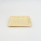 7.87" x 5.7" Rectangular Wooden Plate | Compostable
