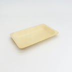 9.3" x 6.7" Rectangular Wooden Plate | Compostable