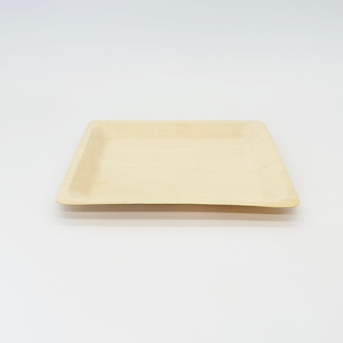 10.4" x 8.5" Rectangular Wooden Plate | Compostable