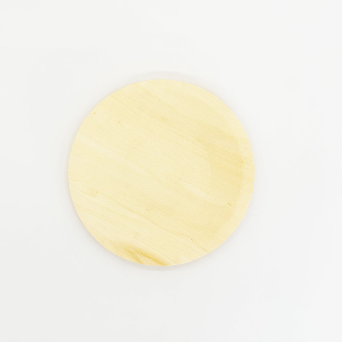 7.5" Round Wooden Plate | Compostable