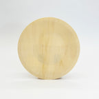 7.5" Round Wooden Plate | Compostable