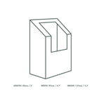 Kraft Tortilla Wrap Box | Vegware®