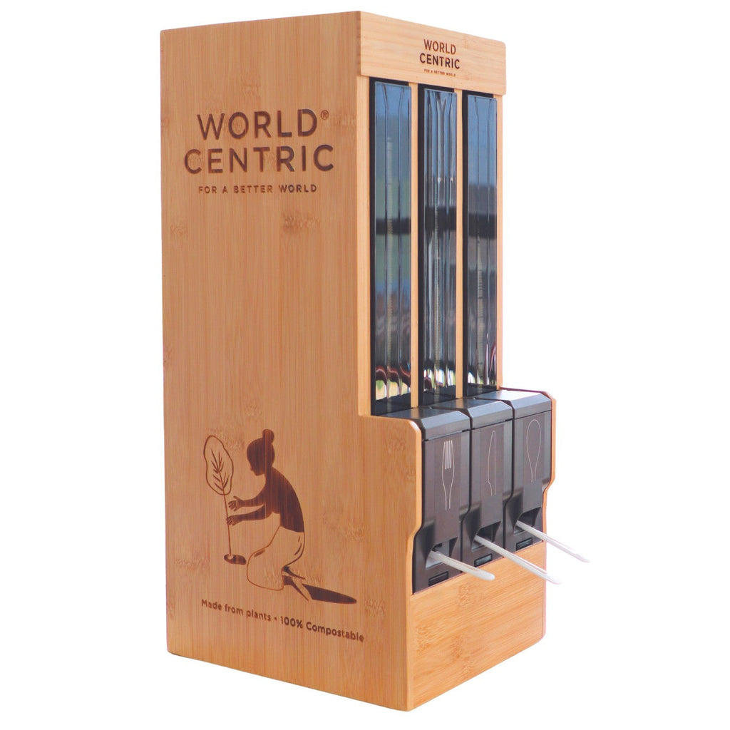 Touchless Cutlery Dispenser Starter Kit | World Centric®