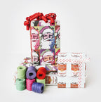 Warhol Santa Wrapping Paper | 3 Sheets & Gift Tags