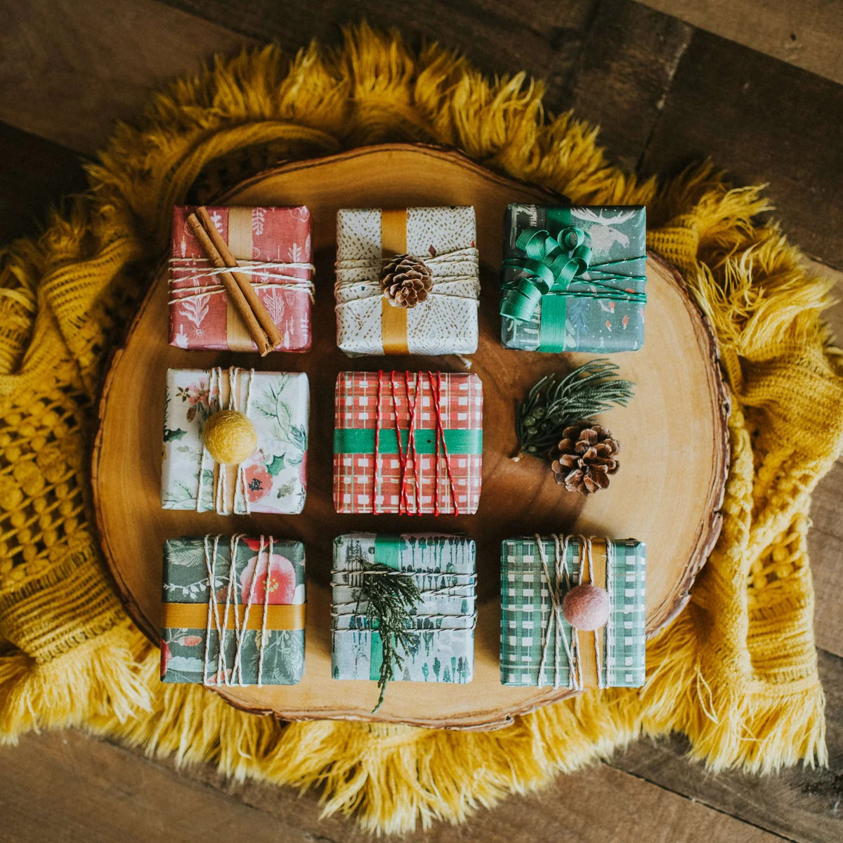 Forest Wintery Woods Any Occasion Wrapping Paper | 3 Sheets