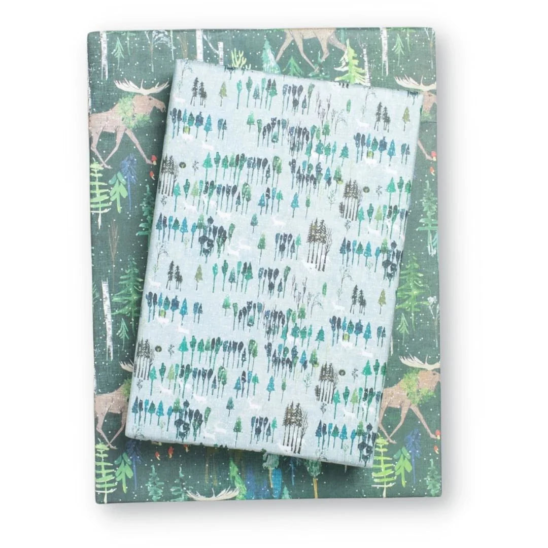 Forest Wintery Woods Any Occasion Wrapping Paper | 3 Sheets