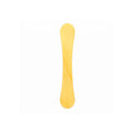 A single small wooden stick or taster spoon with rounded ends, shown vertically on a plain white background.
