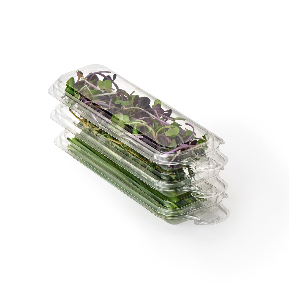 0.25 oz. Top Seal Hanging Fresh Herb & Microgreen Package | Clear | Good Natured® | Compostable PLA