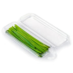 0.25 oz. Top Seal Hanging Fresh Herb & Microgreen Package | Clear | Good Natured® | Compostable PLA