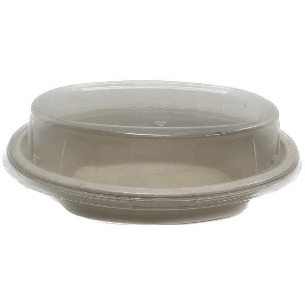 Lid for 27 oz Oval Burrito Bowl | Recyclable Plastic