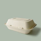 9" x 6" Compostable Clamshell | Made in USA