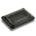 7"x5" Compostable Sushi Tray with Lid | PLA