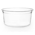 12 oz Compostable Round Deli Container | Clear | Vegware® | PLA