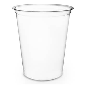 32 oz Compostable Round Deli Container | Clear | Vegware® | PLA