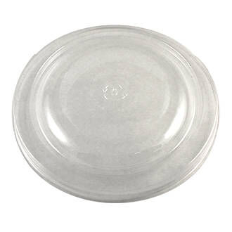 Clear Lid for 16-32 oz Round Natural Fiber Bowl | PLA