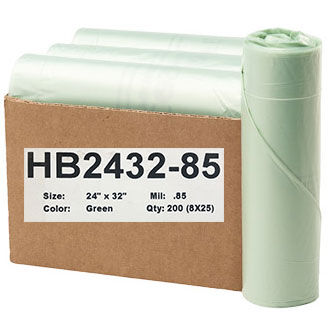 13 gallon biodegradable garbage bags