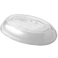 Lid for 18-24 oz Oval Burrito Bowl | Compostable | PLA