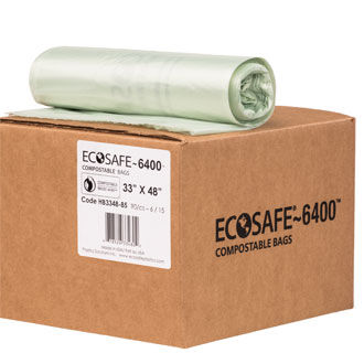 39 gallon Certified Compostable Trash Bags