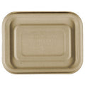 Lid for 6.5" x 5" Fiber Tray | Natural Plant Fiber | Compostable