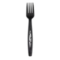 6.5" Compostable Fork Bulk Pack | Black
