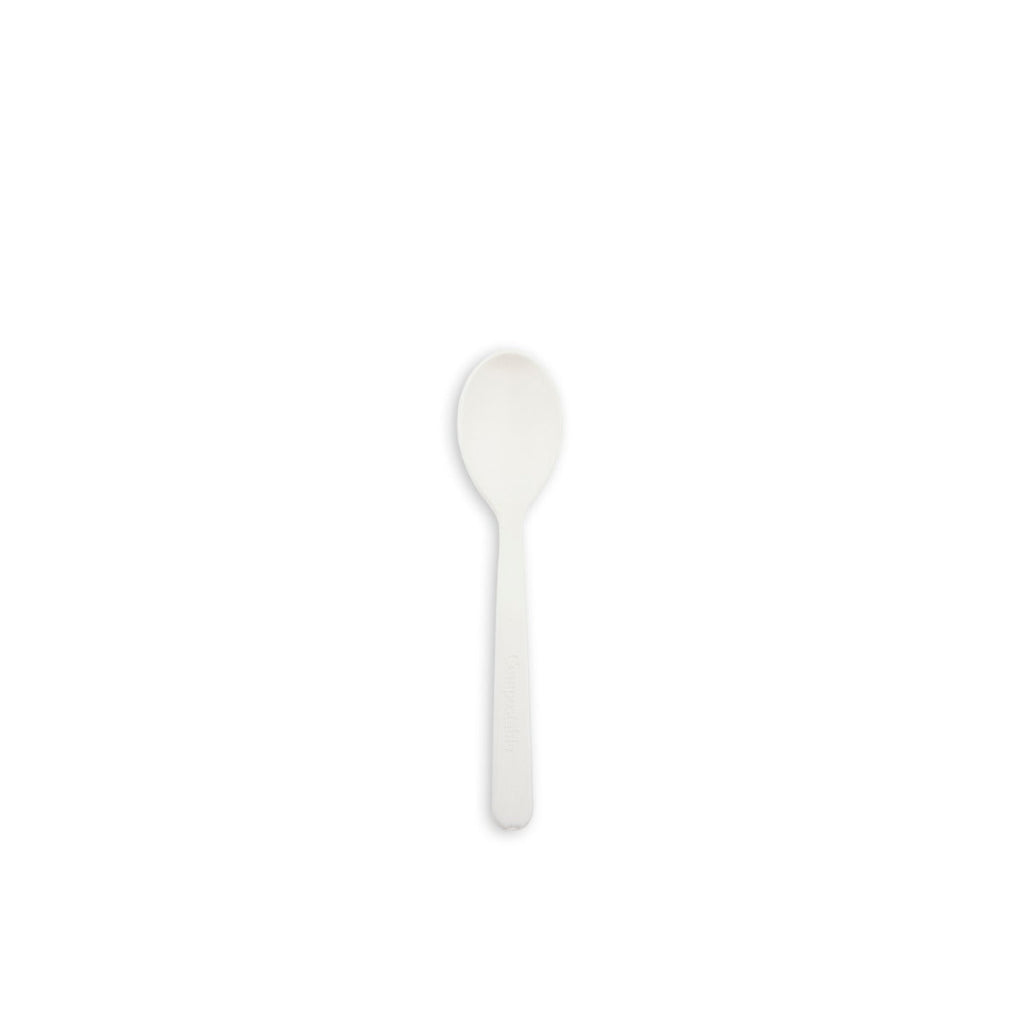 4" Compostable PLA Tasting Spoons | Long Handle