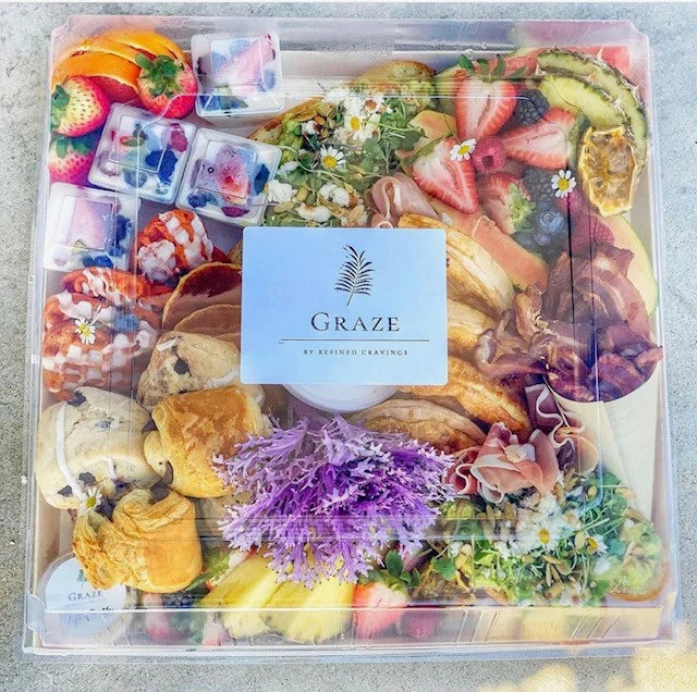 16" X 16" Clear Lid | Recyclable RPET Lid