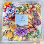 16" X 16" Clear Lid | Recyclable RPET Lid
