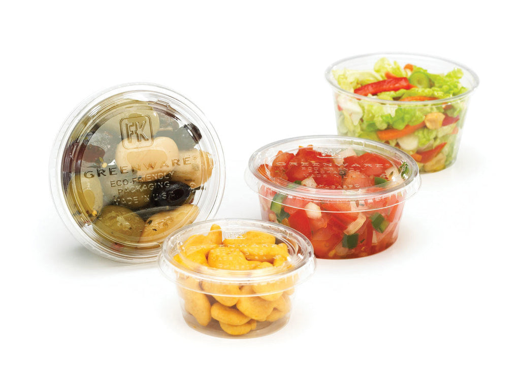 Lid for 3-4 oz Portion Cup | PLA | Made in USA