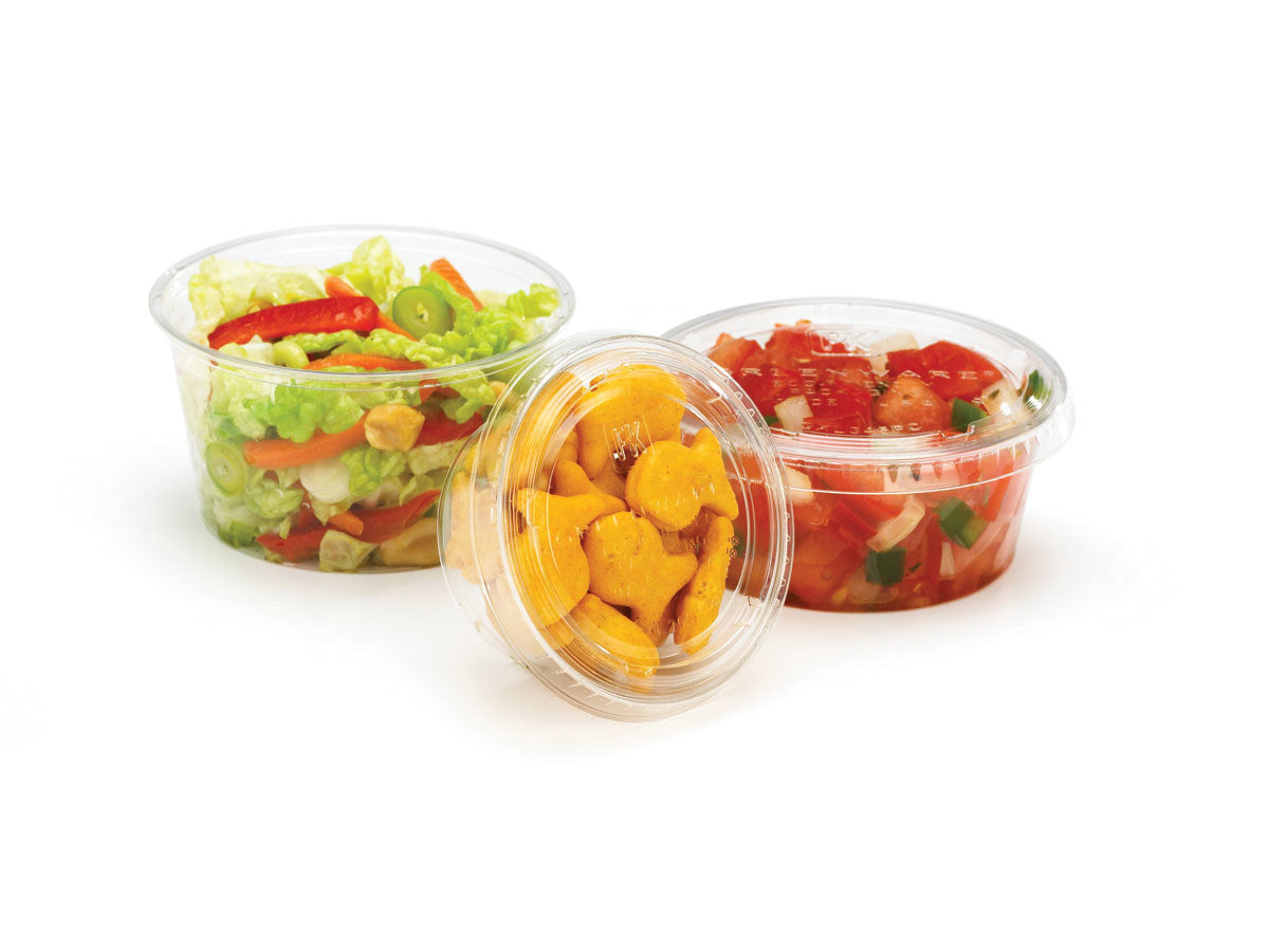 Lid for 3-4 oz Portion Cup | PLA | Made in USA