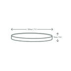 Lid for 26-48 oz Bon Appetit Bowls | Paper Lid w/ PLA-lining | 185-Series