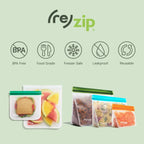 Reusable Flat Gallon Storage Bags | Set of 3