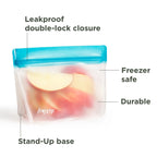Reusable Food Storage Bags | Set of 8 Reusable Zip Bags