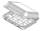 Drawing of treat container.