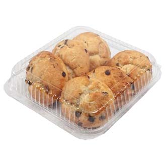 80 oz Clear Clamshell Container | Compostable