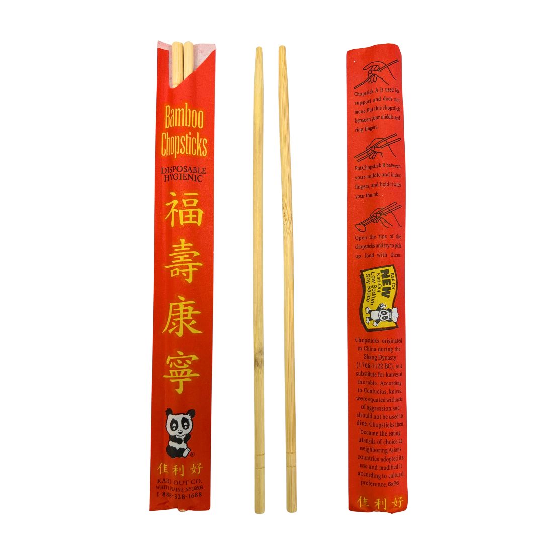 Kari-Out Bamboo Chopsticks