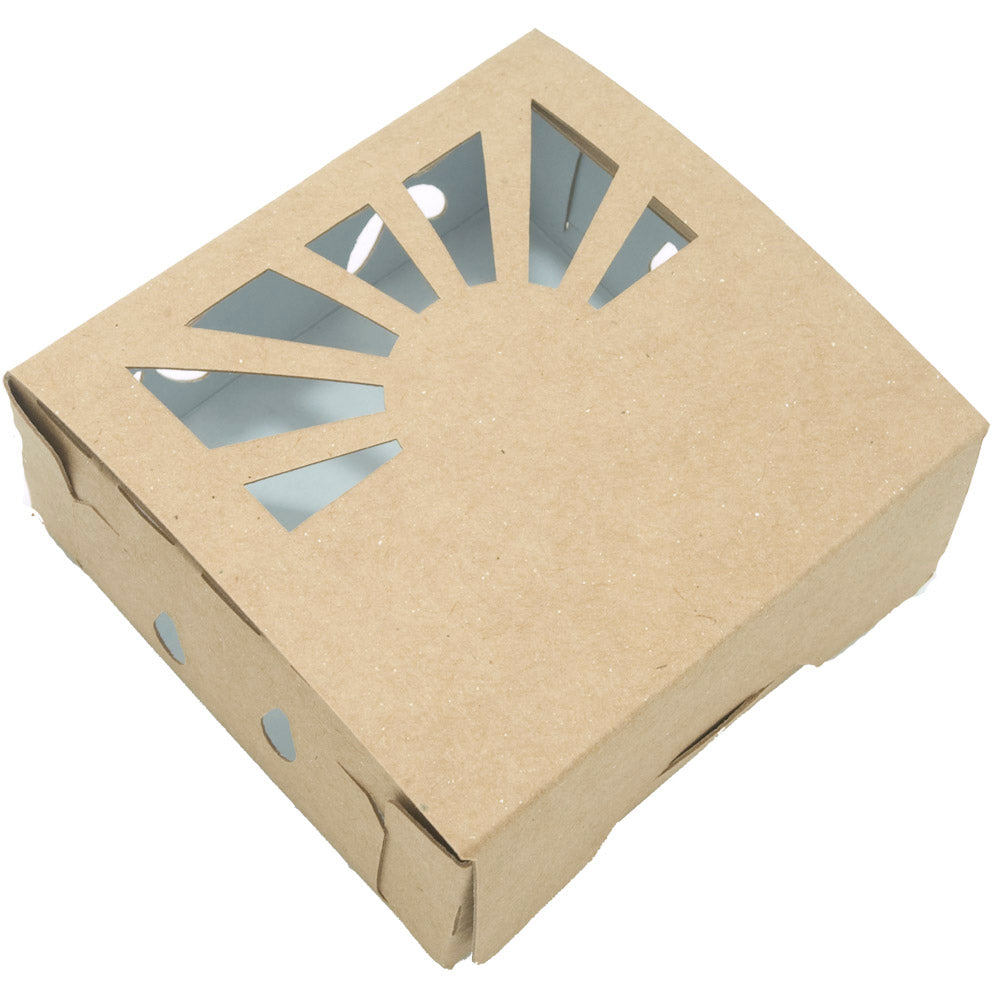 1/2 Pint Kraft Produce Container | Vented | Compostable & Recyclable
