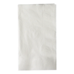 White Dinner Napkins 15" x 17" | Home Compostable
