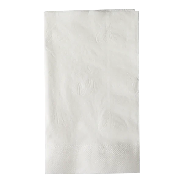 White Dinner Napkins 15" x 17" | Home Compostable