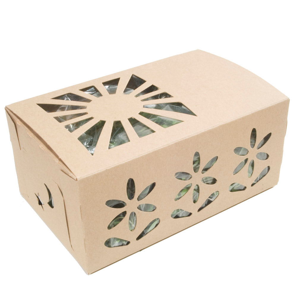 1 Quart Kraft Produce Container | Vented | Compostable & Recyclable