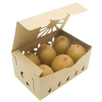 1 Quart Kraft Produce Container | Vented | Compostable & Recyclable