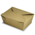 56 oz Recycled Kraft Paper Food Box | #3 Size