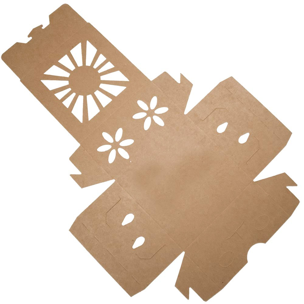 1 Pint Kraft Produce Container | Vented | Compostable & Recyclable